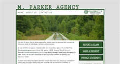 Desktop Screenshot of mparkeragency.com